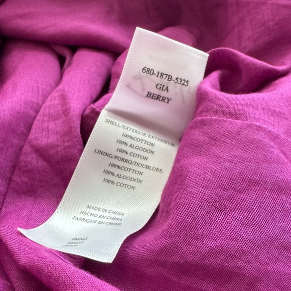 Rails Gia Belted Midi Dress in Berry Purple - Picture 12 of 13